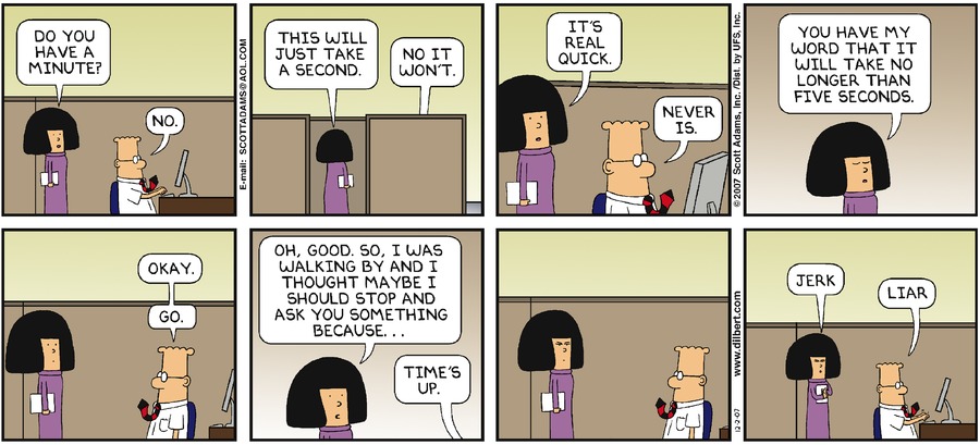 Dilbert Cartoon
